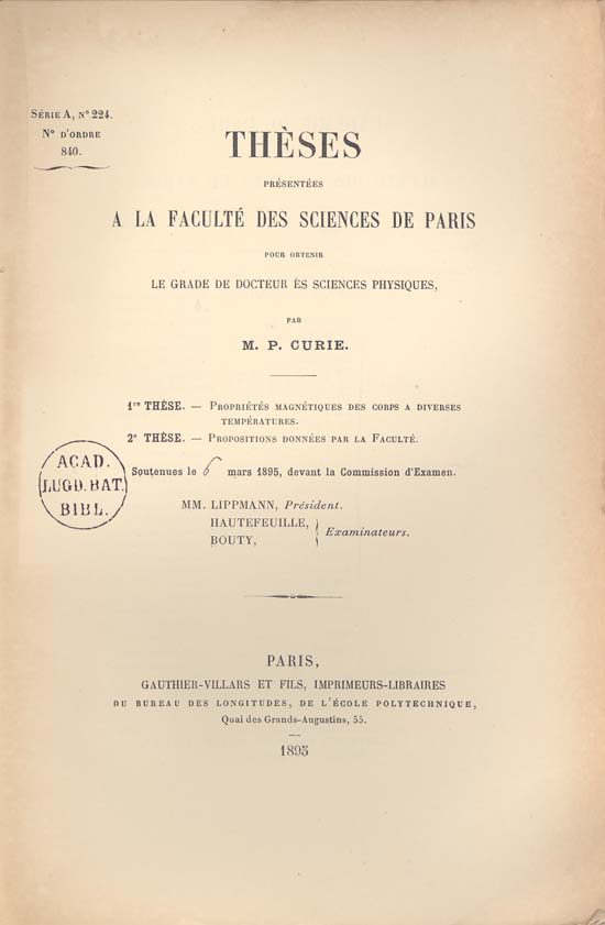 Pierre Curie