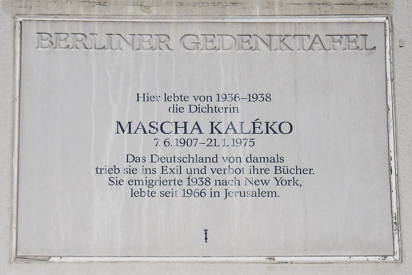 Mascha Kaléko