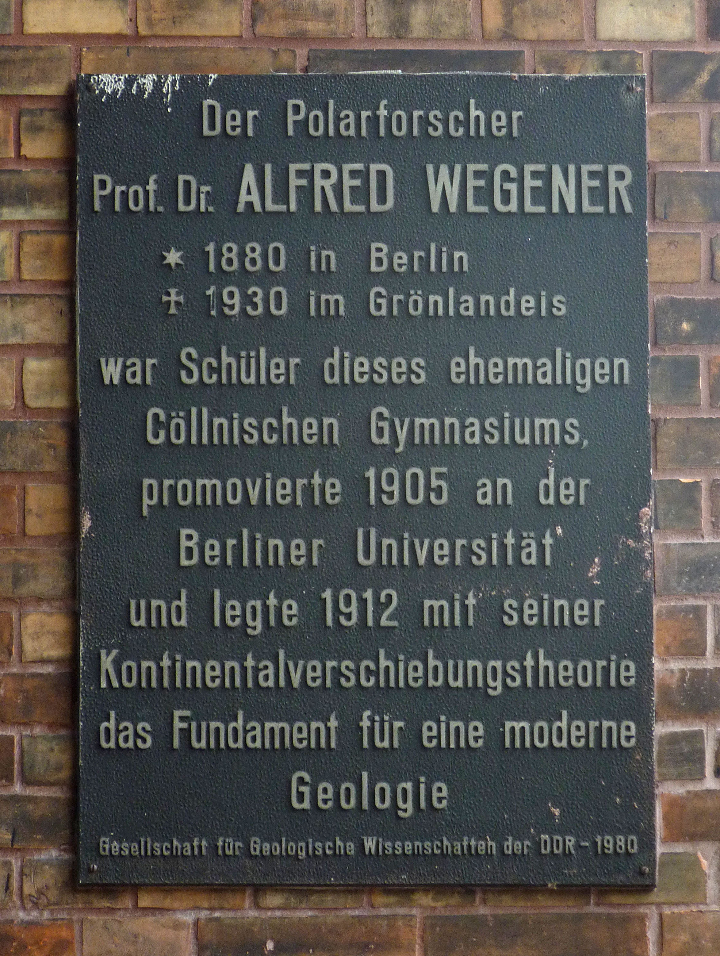 Alfred Wegener