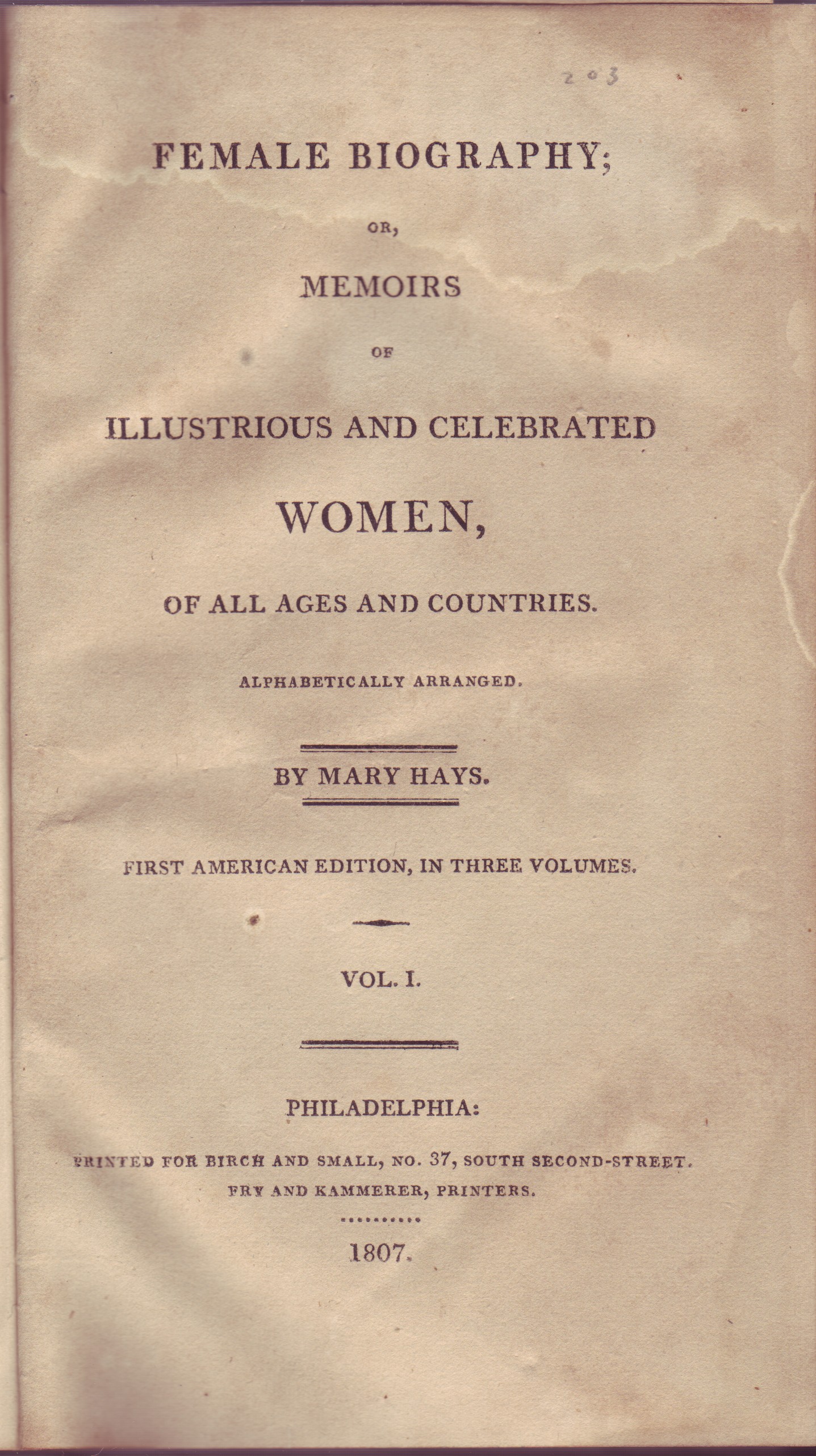Mary Hays