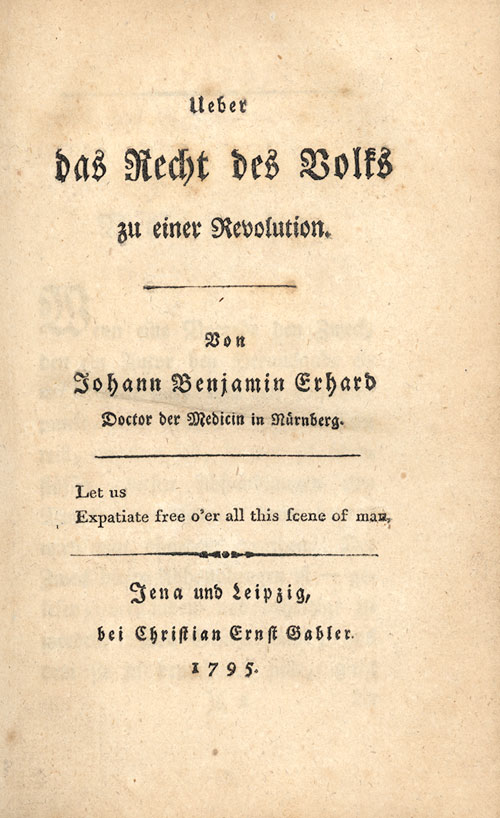 Johann Benjamin Erhard