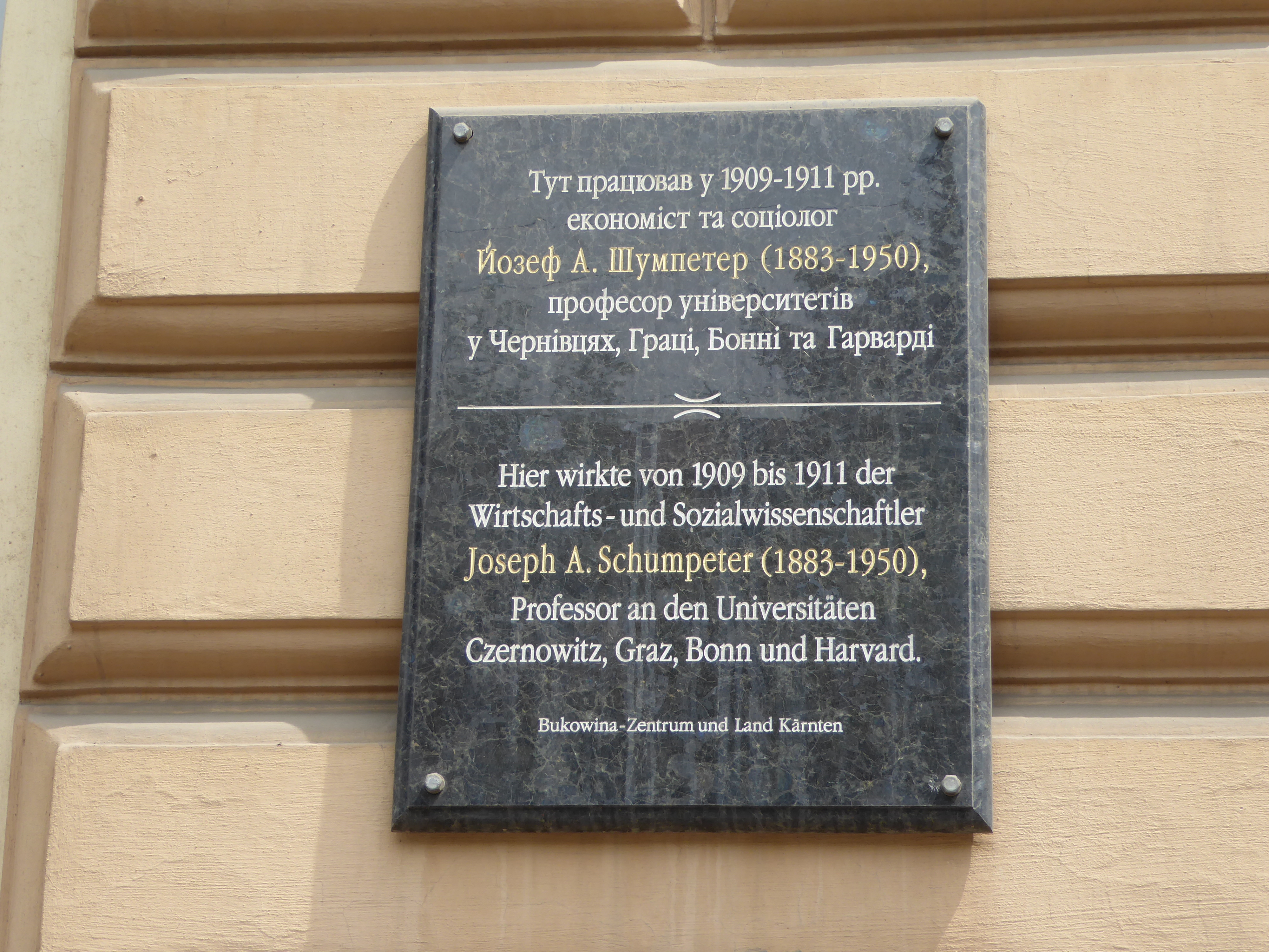 Joseph Schumpeter