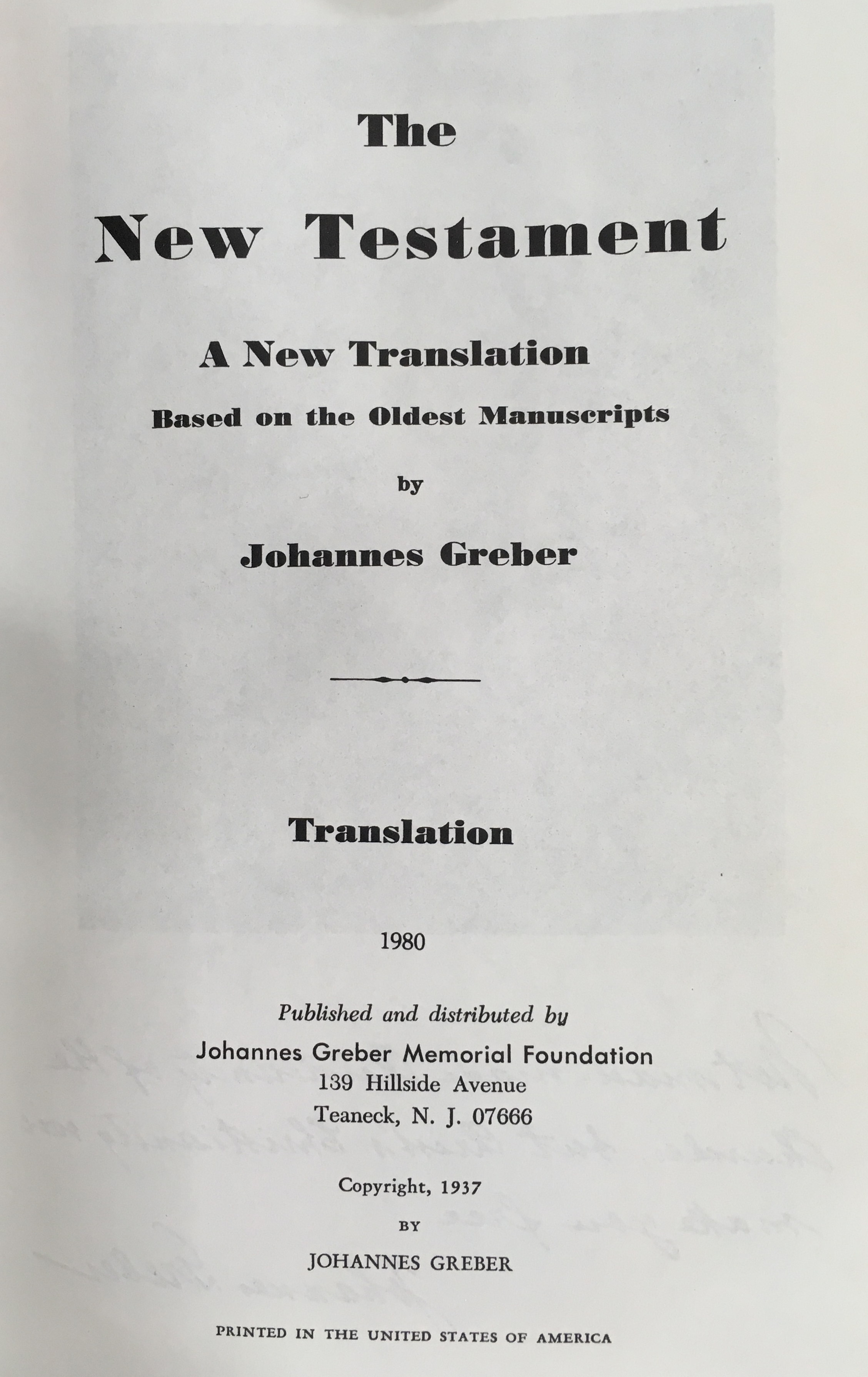 Johannes Greber