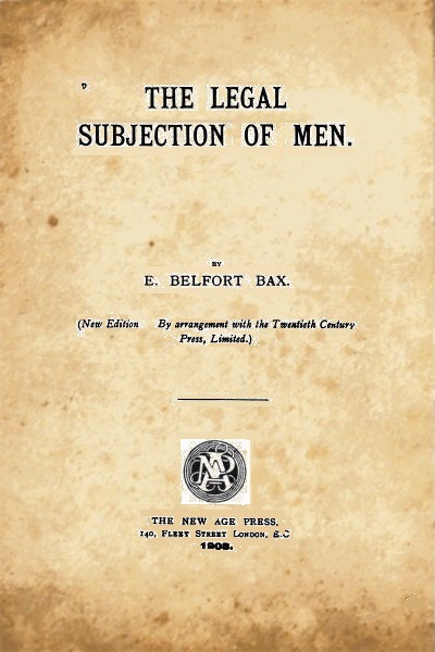 E. Belfort Bax
