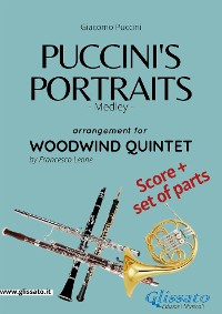 Score of "Puccini's Portraits" for Woodwind Quintet