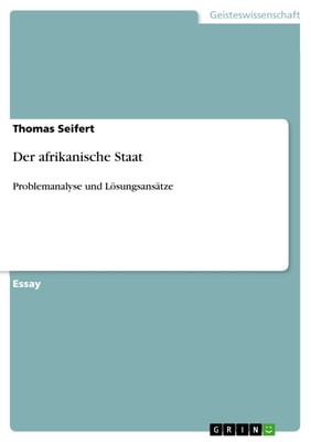 Der afrikanische Staat