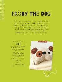 Brody the Dog Soft Toy Pattern