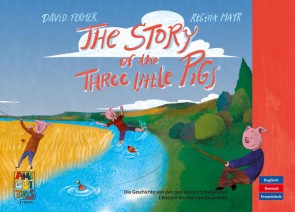 The Story of the three little Pigs - L'histoire des trois petits cochons - Die Geschichte von den drei kleinen Schweinchen