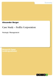 Case Study - FedEx Corporation
