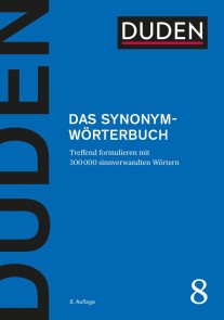 Duden - Das Synonymwörterbuch