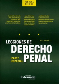 Lecciones de derecho penal. Parte especial. Volumen I. Tercera edición