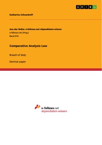 Comparative Analysis Law