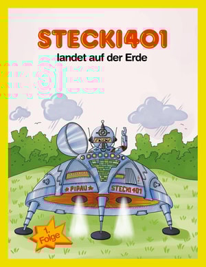 Stecki401 landet auf der Erde