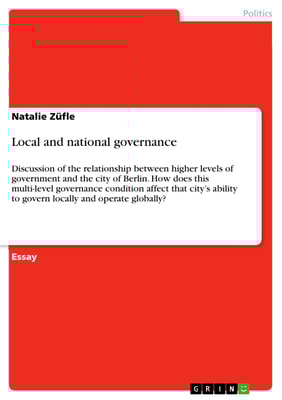 Local and national governance