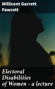Electoral Disabilities of Women - a lecture