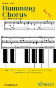 Humming Chorus -  Bb Solo instr. and Piano (Key Eb)