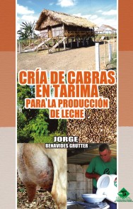 Cría de cabras en tarimas para la producción de leche