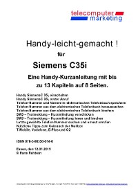 Siemens C35i-leicht-gemacht