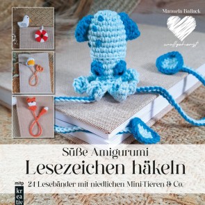 Süße Amigurumi Lesezeichen häkeln