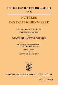 Notkers des Deutschen Werke