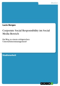 Corporate Social Responsibility im Social Media Bereich