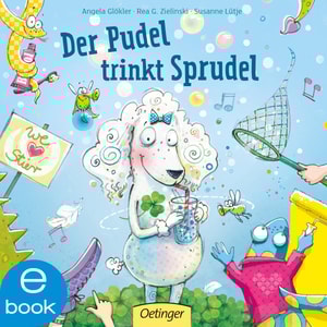 Der Pudel trinkt Sprudel