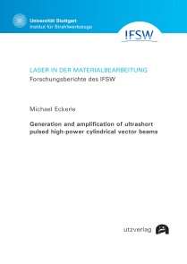 Generation and amplification of ultrashort pulsed high-power cylindrical vector beams