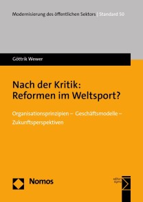 Nach der Kritik: Reformen im Weltsport?