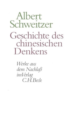 Geschichte des chinesischen Denkens