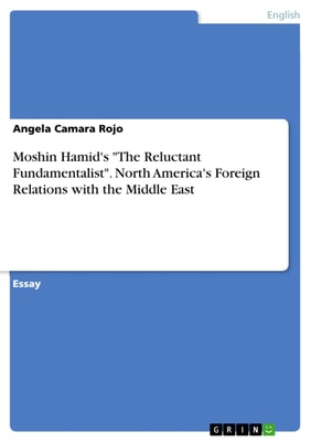 Moshin Hamid's "The Reluctant Fundamentalist".  North America's Foreign Relations with the Middle East