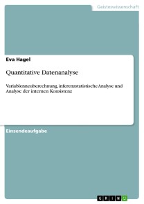 Quantitative Datenanalyse
