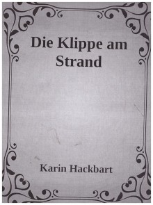 Die Klippe am Strand