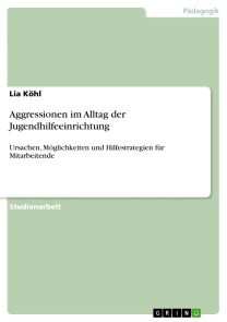 Aggressionen im Alltag der Jugendhilfeeinrichtung
