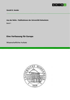 Eine Verfassung für Europa