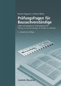 Prüfungsfragen für Bausachverständige.