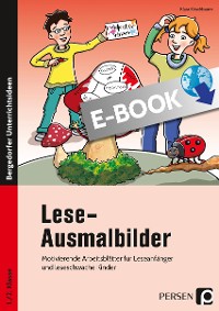 Lese-Ausmalbilder