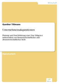 Unternehmensakquisitionen
