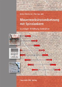 Mauerwerksinstandsetzung mit Spiralankern.