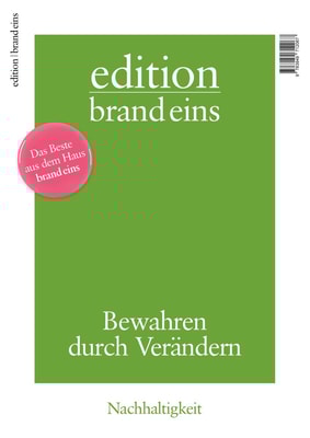 edition brand eins: Nachhaltigkeit
