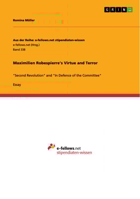 Maximilien Robespierre's Virtue and Terror