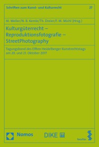 Kulturgüterrecht - Reproduktionsfotografie - StreetPhotography