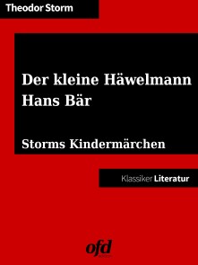 Der kleine Häwelmann - Hans Bär