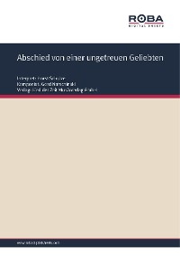 Abschied von einer ungetreuen Geliebten