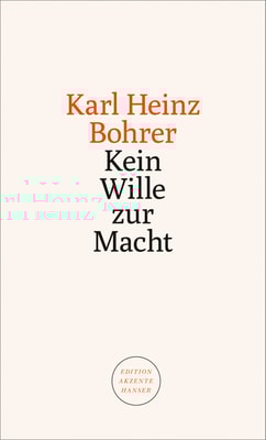 Kein Wille zur Macht