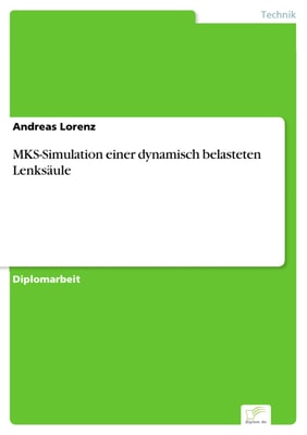 MKS-Simulation einer dynamisch belasteten Lenksäule