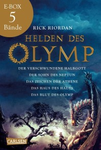 Helden des Olymp: Drachen, griechische Götter und römische Mythen - Band 1-5 der Fantasy-Reihe in einer E-Box!