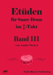 Etüden für Snare Drum im 4/4-Takt - Band 3