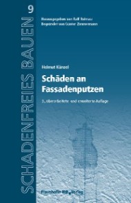 Schäden an Fassadenputzen.
