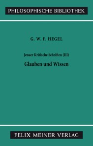 Jenaer Kritische Schriften III