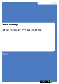 About "Chicago" by Carl Sandburg